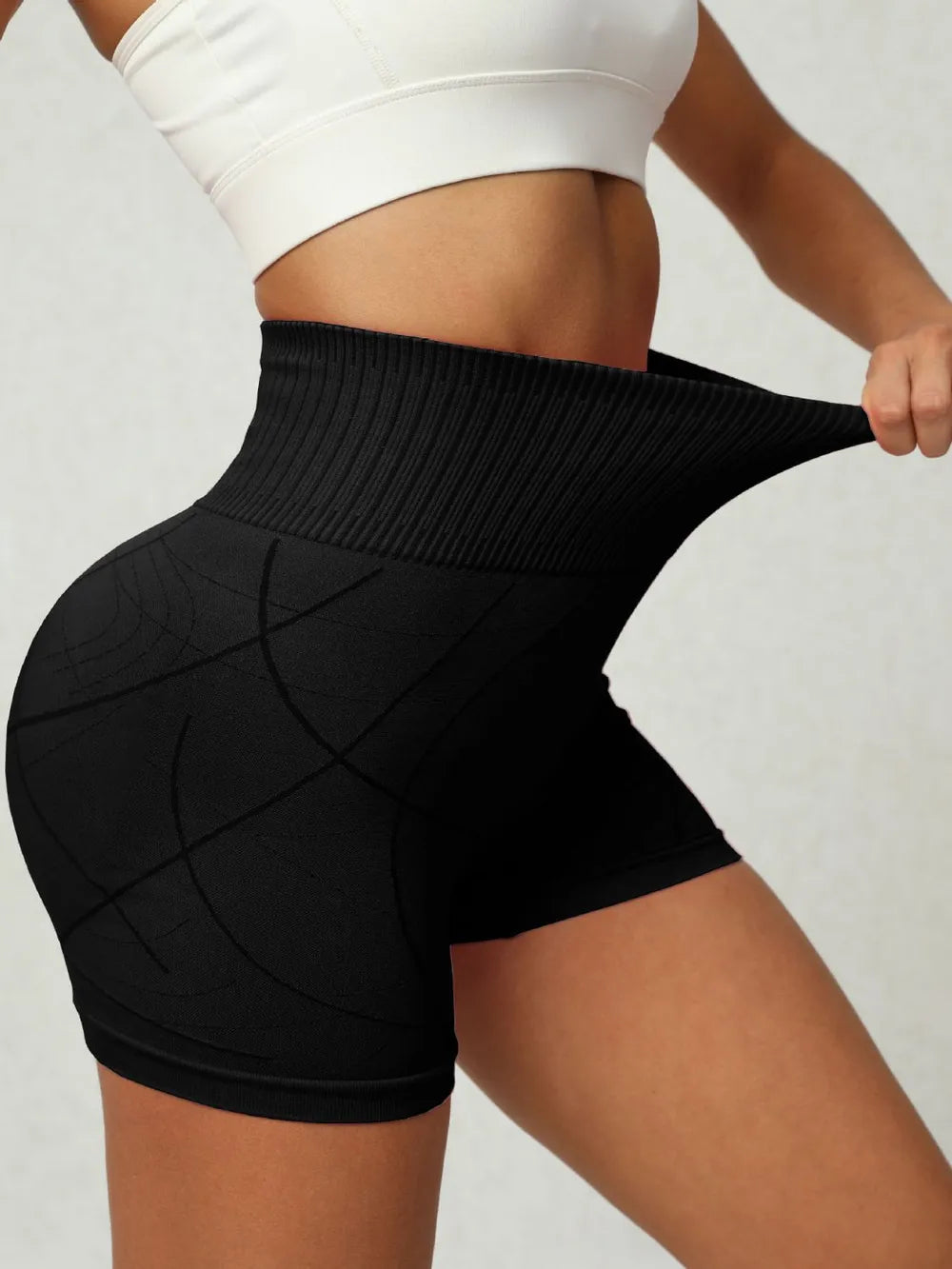 Waist Active Shorts