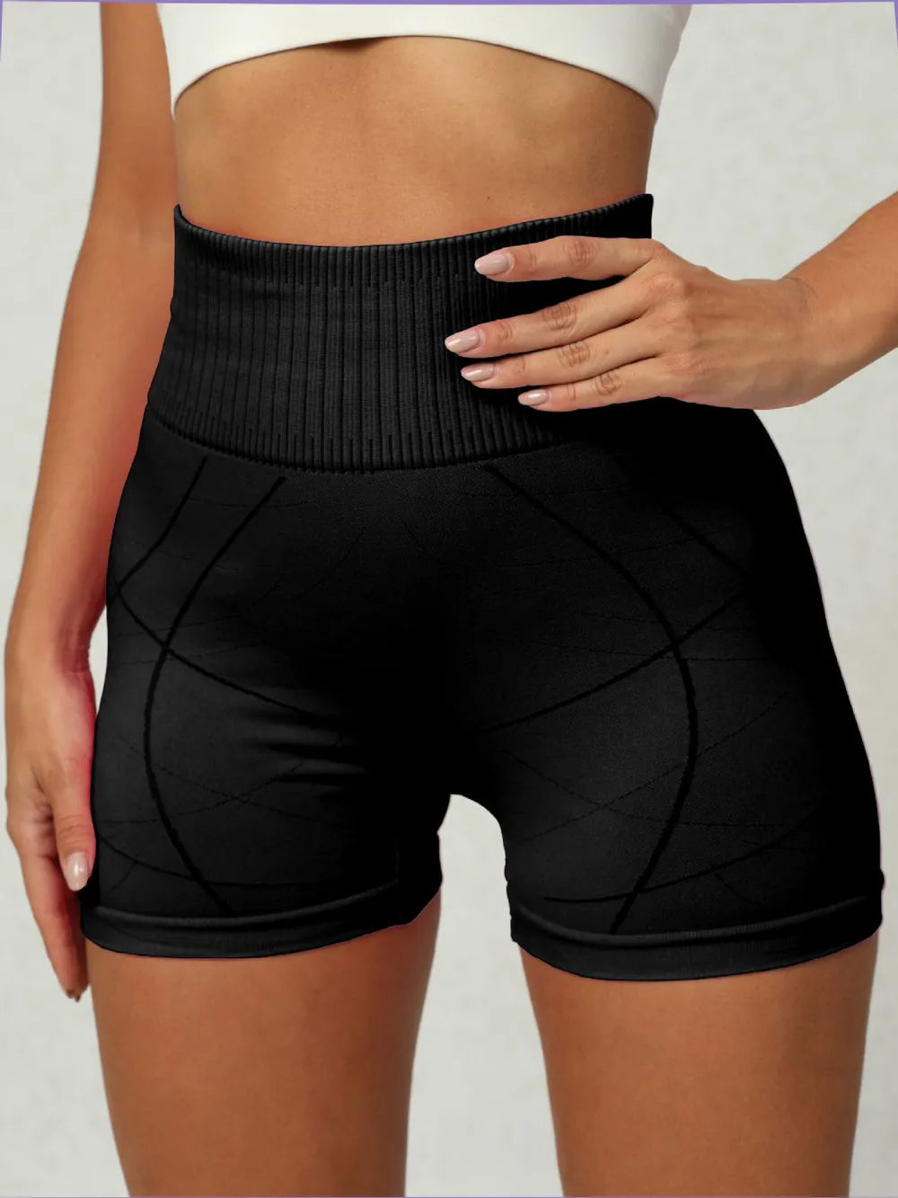 Waist Active Shorts