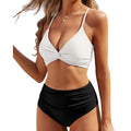 High waist swimsuit bikini