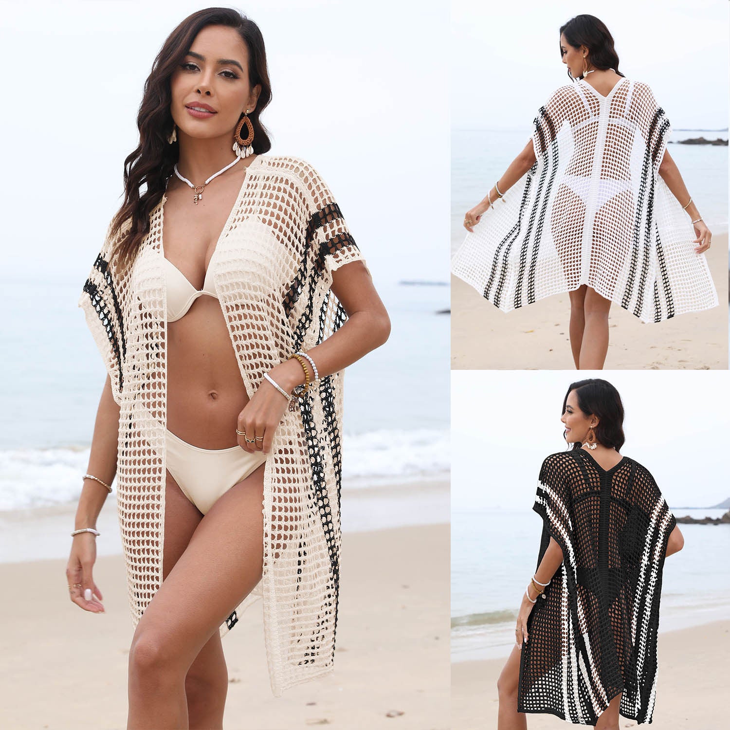 Long Cardigan Crochet cover up