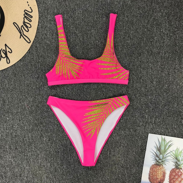 High Waist Bikini Swimsuit