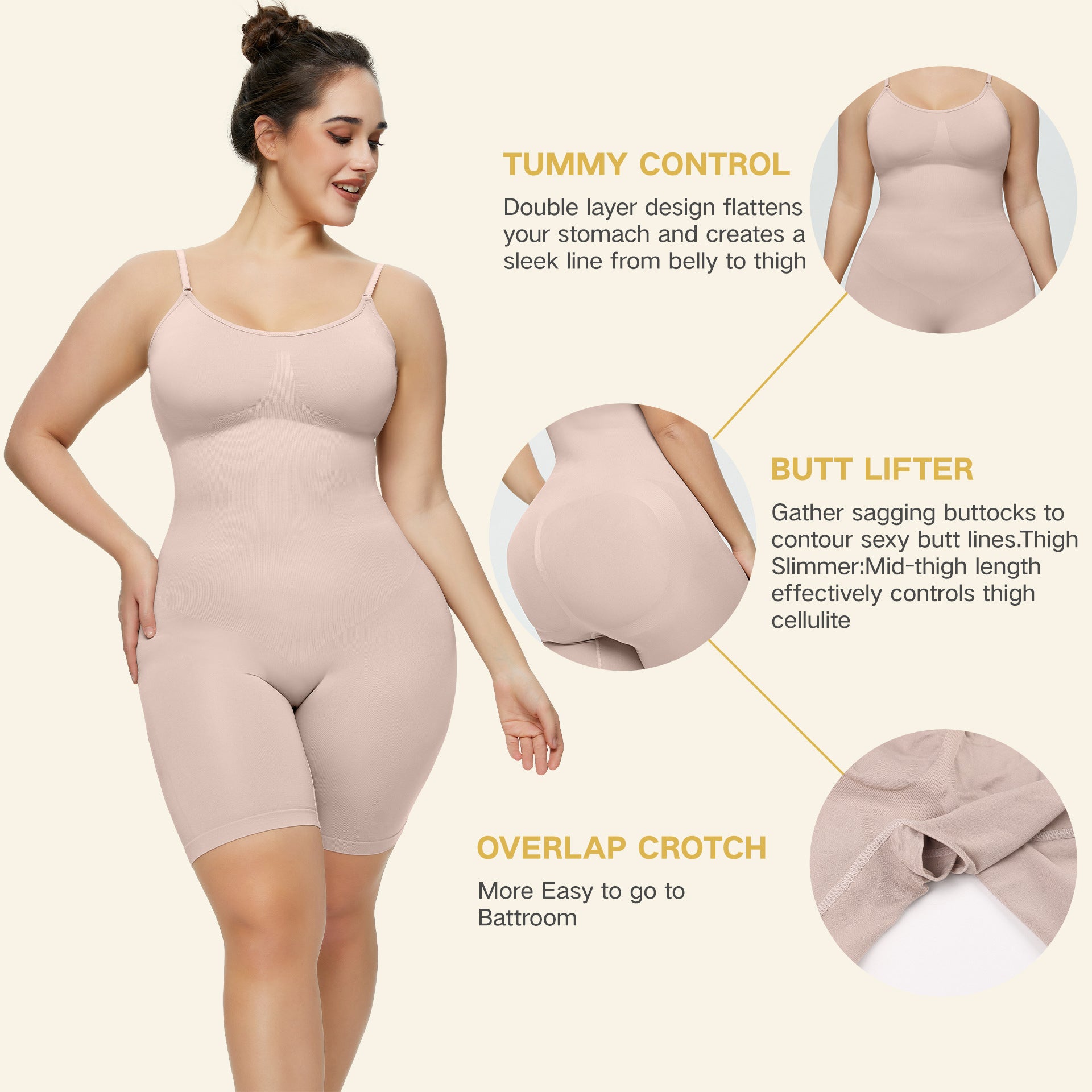 Waist Trainer Bodysuit