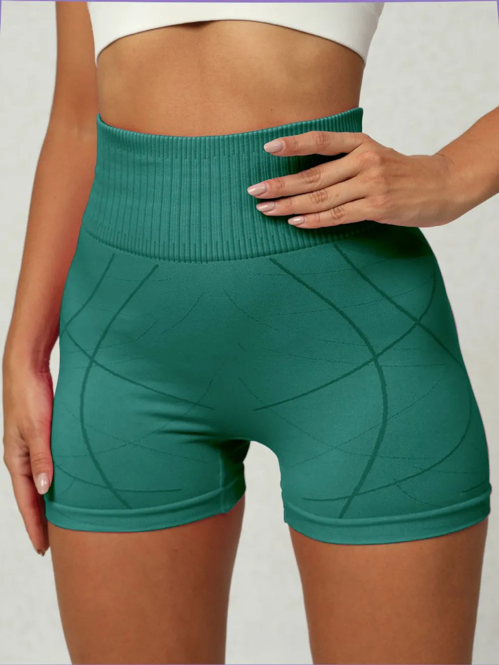 Waist Active Shorts