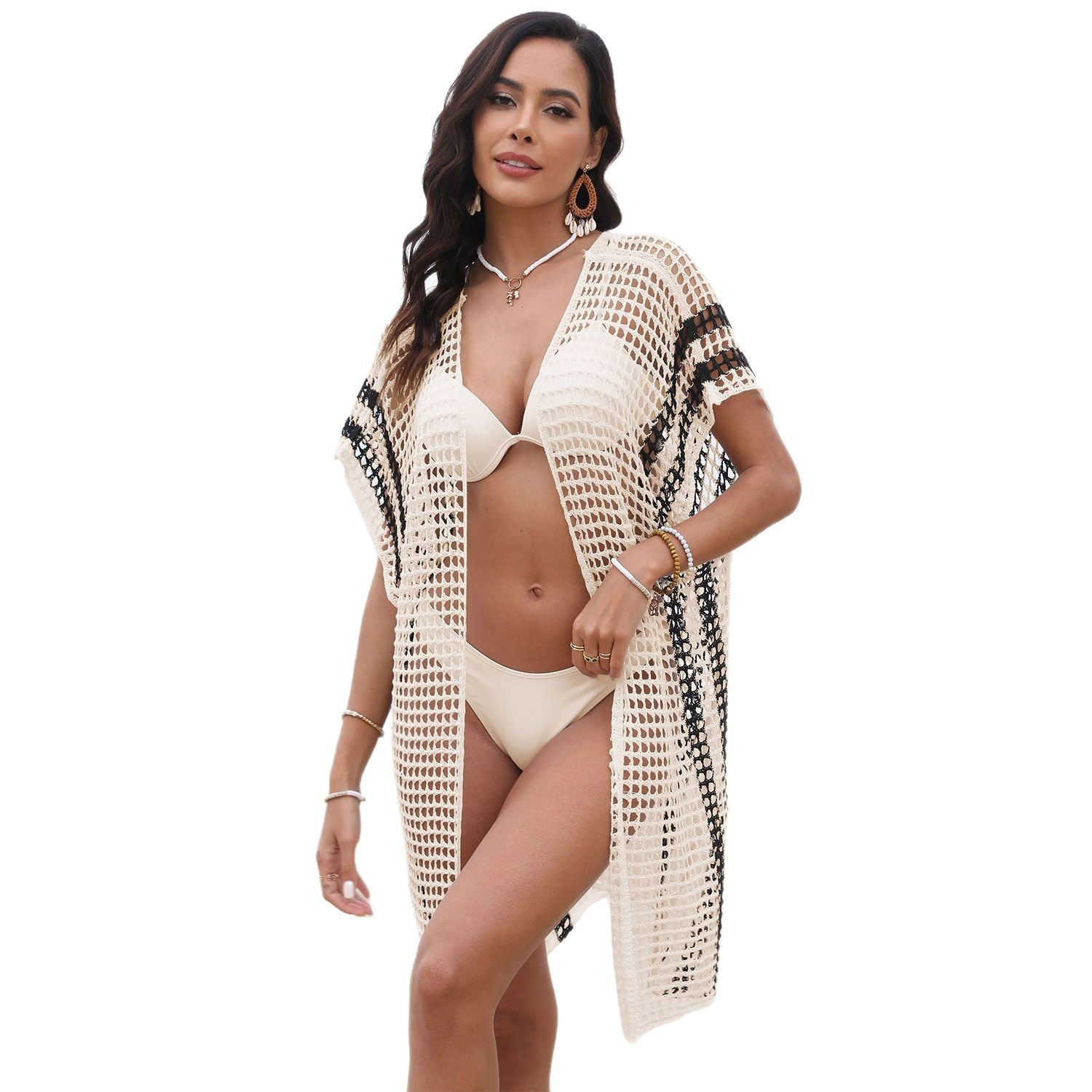 Long Cardigan Crochet cover up