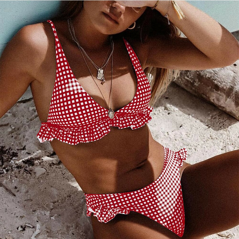 High Waist  Swimsuit