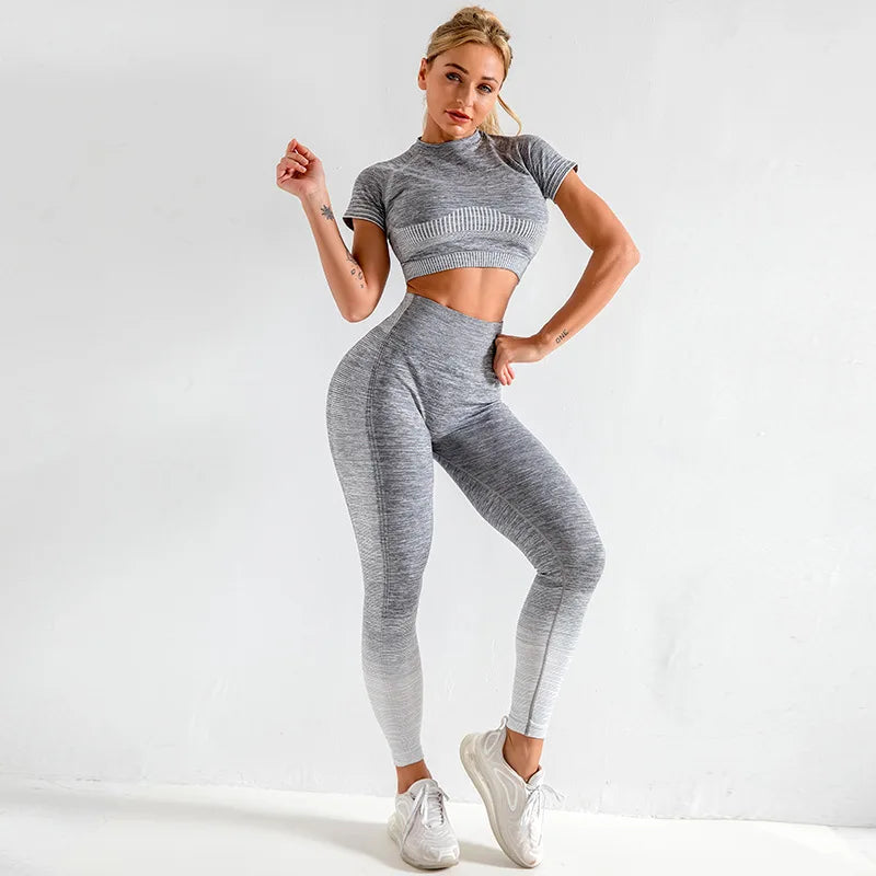 High Waisted Winter  Yoga Suit