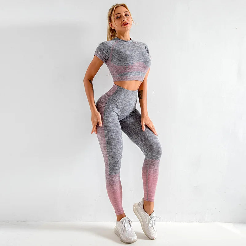 High Waisted Winter  Yoga Suit