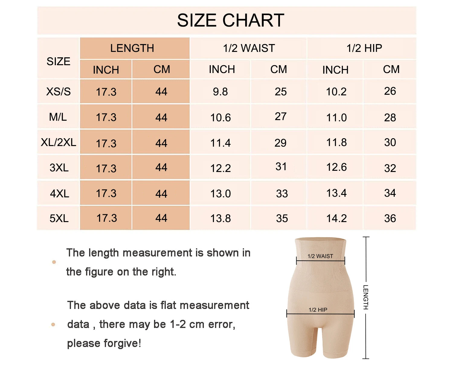 High Waist Tummy Control